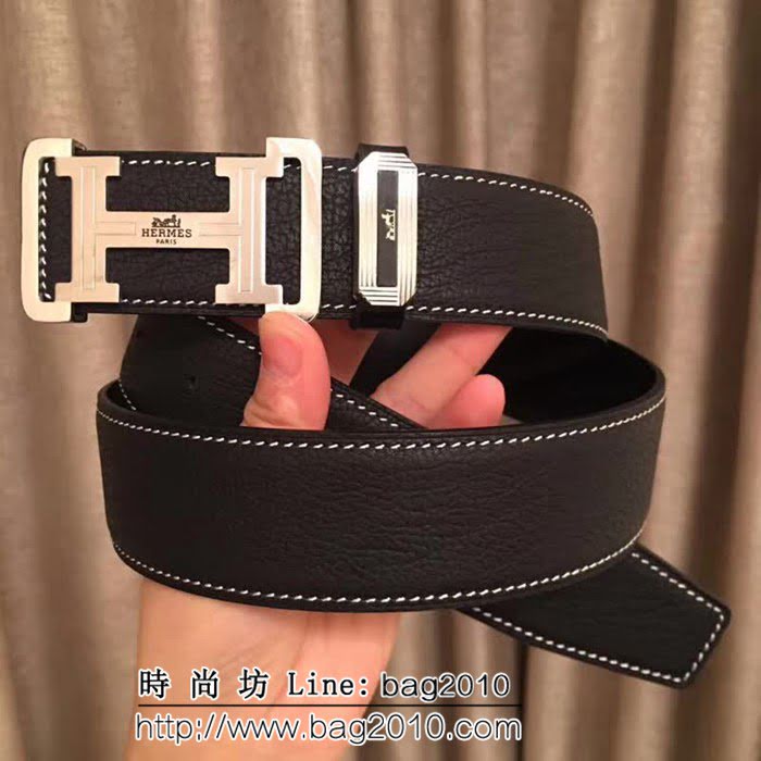 愛馬仕HERMES 義大利進口雙面小象紋 海外原廠高端男士皮帶 HHG1292